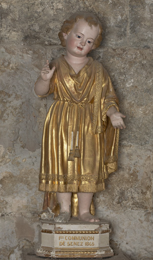 statue (petite nature) : Enfant Jésus