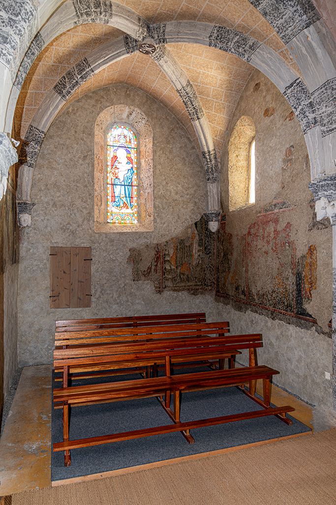Vue de la chapelle sud.