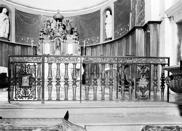 Clôture de chœur (table de communion)