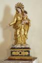 statue-reliquaire (demi-nature) : Vierge à l'Enfant