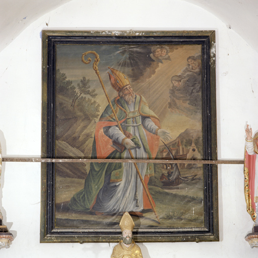 tableau d'autel : Saint Honorat