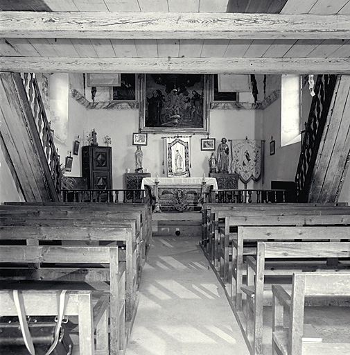 Le mobilier de la chapelle Saint-Sébastien