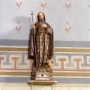 ensemble de 2 statues-reliquaires (statues de procession) : Saint Jean Baptiste, Saint Antoine abbé