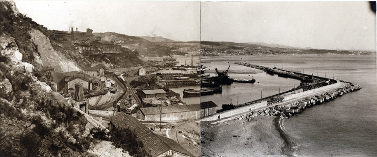 ensemble de fabrication des métaux et ensemble d'industrie chimique : Compagnie des minerais de Rio Tinto, Société des produits chimiques de Marseille-l'Estaque, Osseine Paul Brunon, Mital Cambon et Compagnie, Société minière et métallurgique Penarroya, Société Kuhlmann