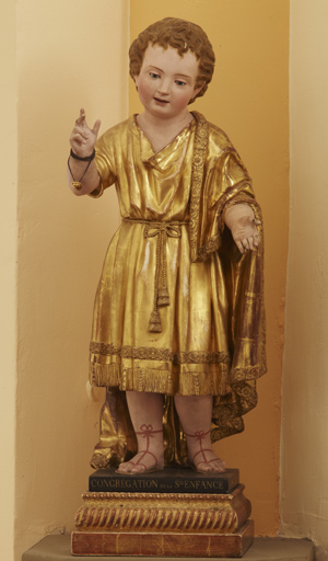 statue (petite nature) : Enfant Jésus