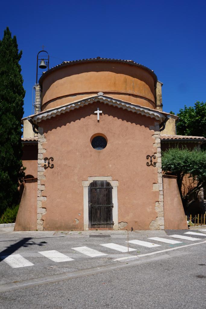 Détail de la chapelle de la famille de Pontevès depuis le sud.