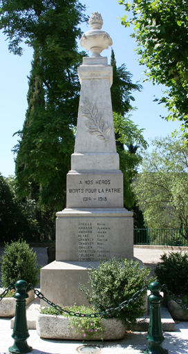 monument aux morts de la guerre de 1914-1918