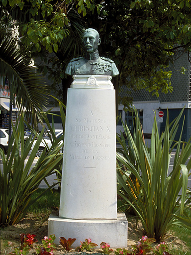 monument à Christian X roi de Danemark