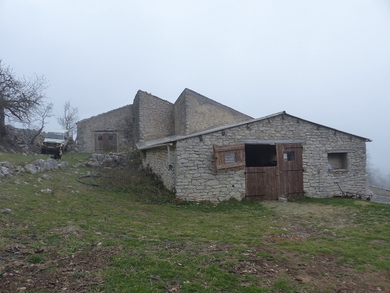 Bâtiment 1, 2, 4 et 5. Vue d'ensemble prise de l'ouest.