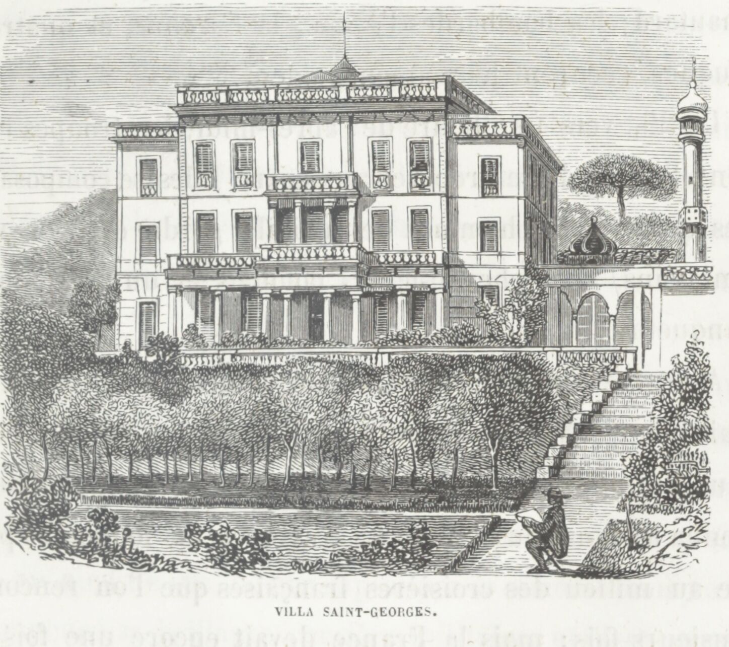 maison dite Château Saint-Georges, puis Villa la Rochefoucauld