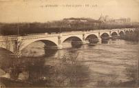 pont en pierre sur le bras de Villeneuve dit Nouveau Pont