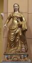statue-reliquaire (petite nature) : sainte Catherine d'Alexandrie dite sainte Agathe