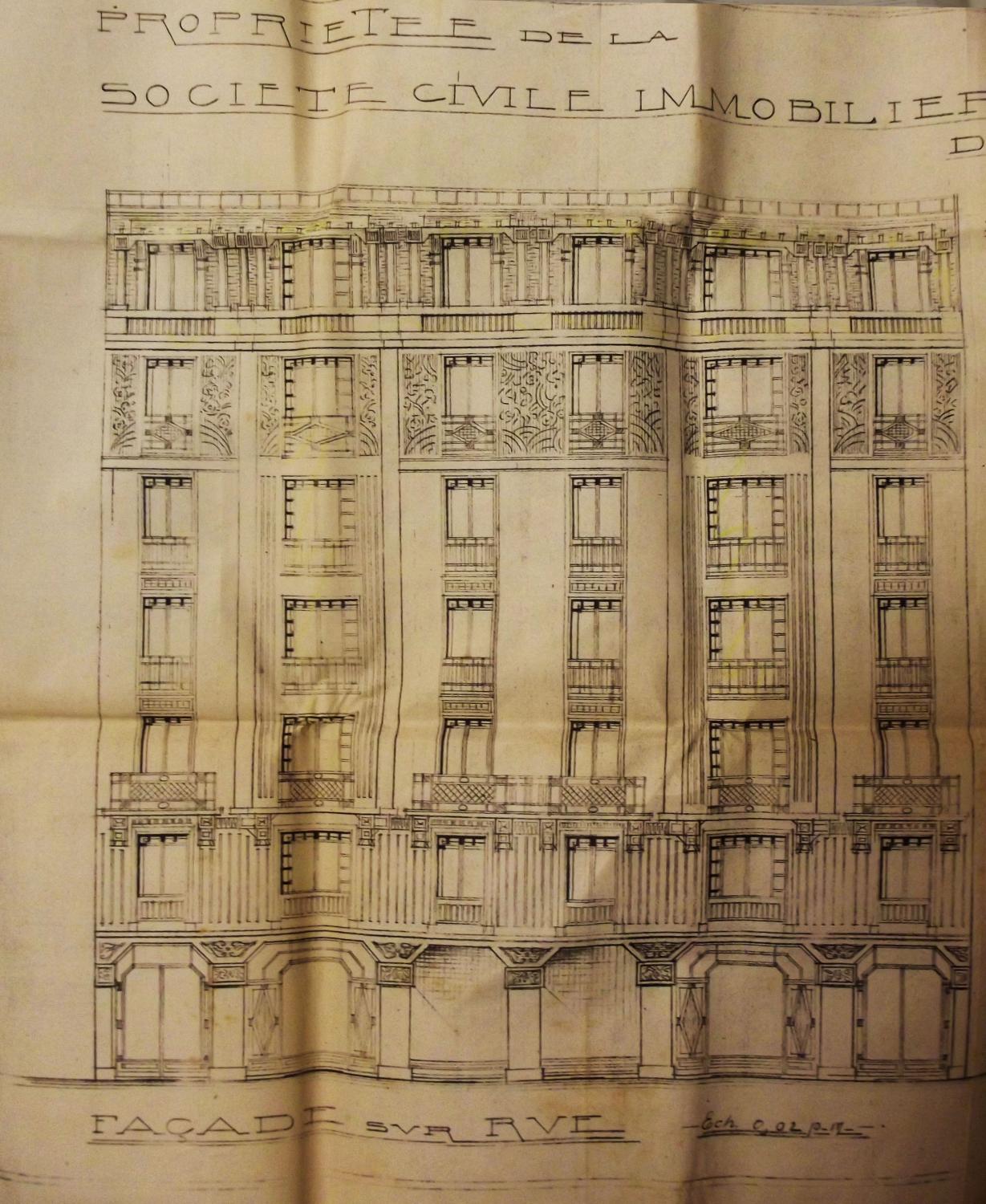 ensemble d'édifices (immeubles) à cour commune dit Sémiramis