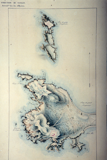 Presqu'île du Langoustier, 1818-1822.