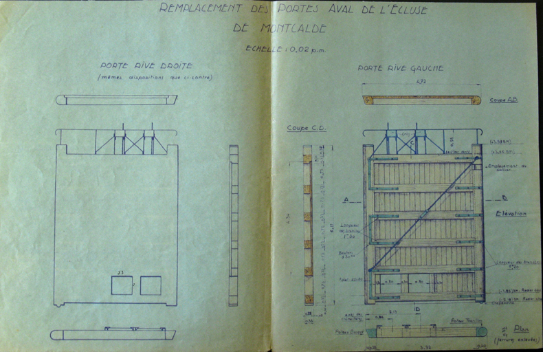 écluse de Montcalde (ou Moncalde)