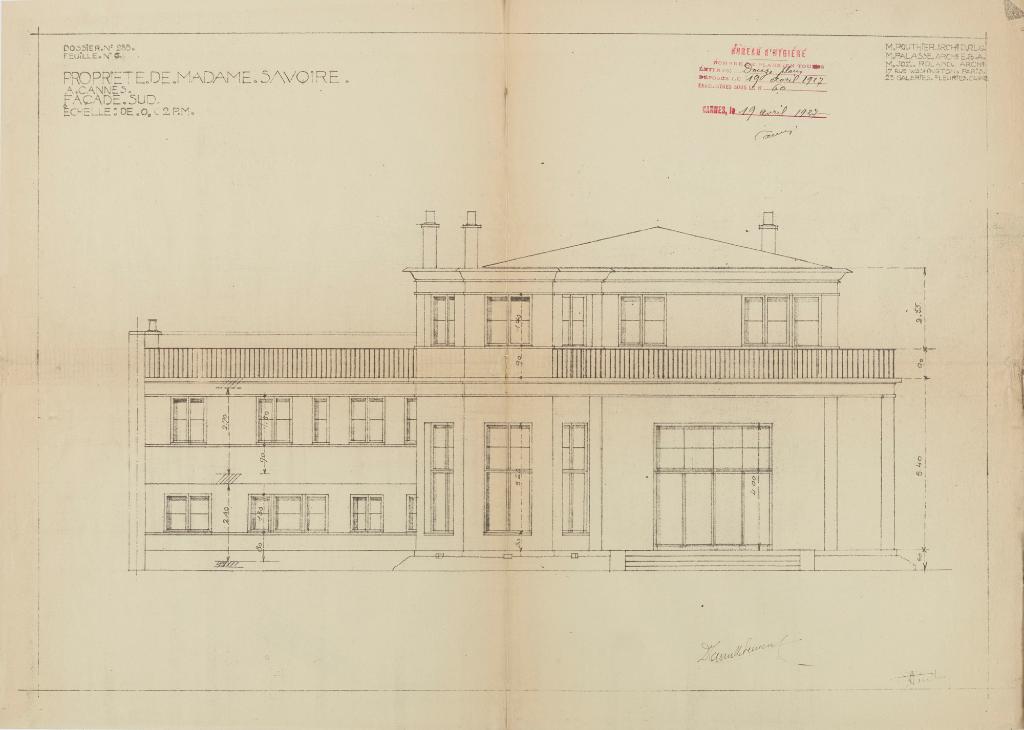 maison dite Le Pavillon Blanc