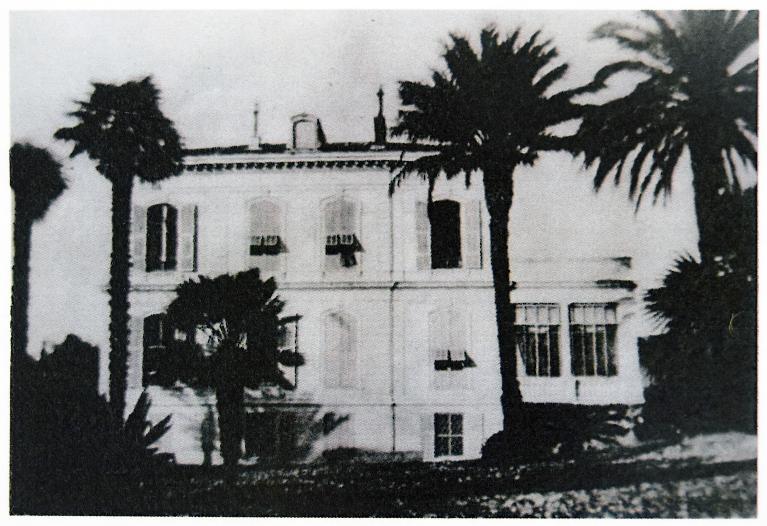 ensemble de deux maisons de villégiature (villa balnéaire) dite villas Les Palmiers et Astraudo