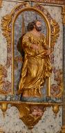 Statue (petite nature) : saint Pierre