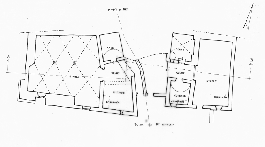 ferme (ferme jumelée, chalet d'estive)
