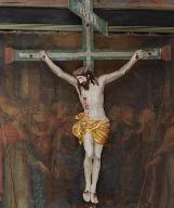 Croix de confrérie : Christ en croix