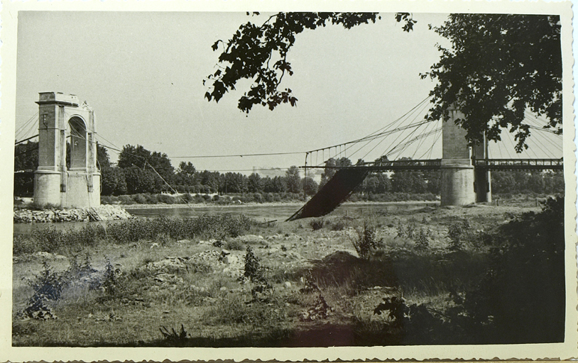 pont suspendu d'Avignon