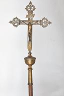 Croix de procession N° 3 : Christ en croix