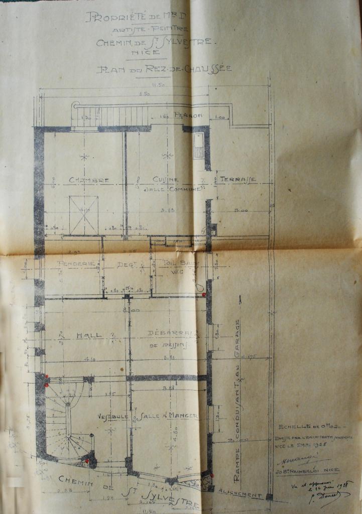 maison de villégiature (villa balnéaire) et atelier d'artiste dits Villa Doucet, actuellement immeuble de bureaux