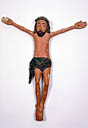 statue (statuette) : Christ en croix