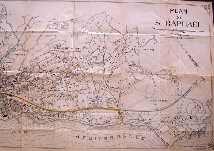 présentation de l'aire d'étude de Saint-Raphaël