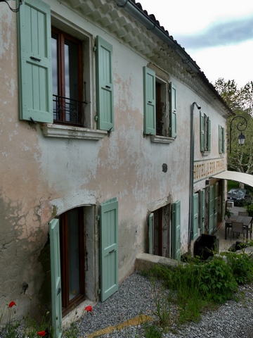 Bâtiment du logis. Elévation sud.