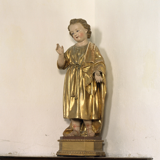 statue de procession (petite nature) : L'Enfant Jésus