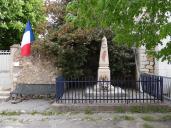 monument aux morts de la guerre de 1914-1918 et de la guerre de 1939-1945