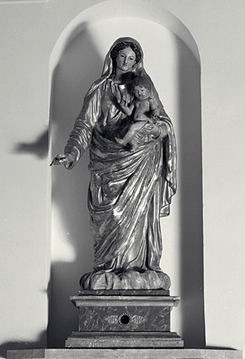 statue (petite nature) : Vierge à l'Enfant (N° 2)