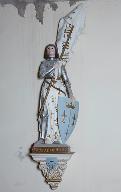 Statue (petite nature) : Jeanne d'Arc