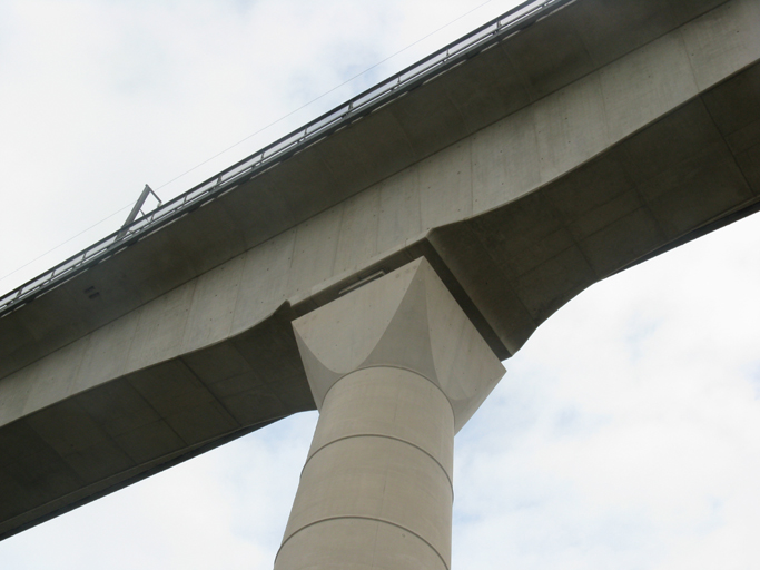 double viaduc ferroviaire (TGV) d'Avignon