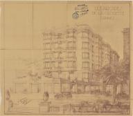 immeuble et galerie marchande dite Les Arcades de la Croisette