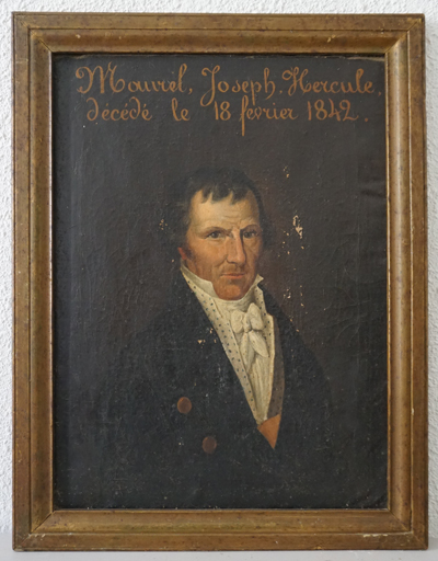 Tableau (donatif) : portrait de Joseph Hercule Maurel