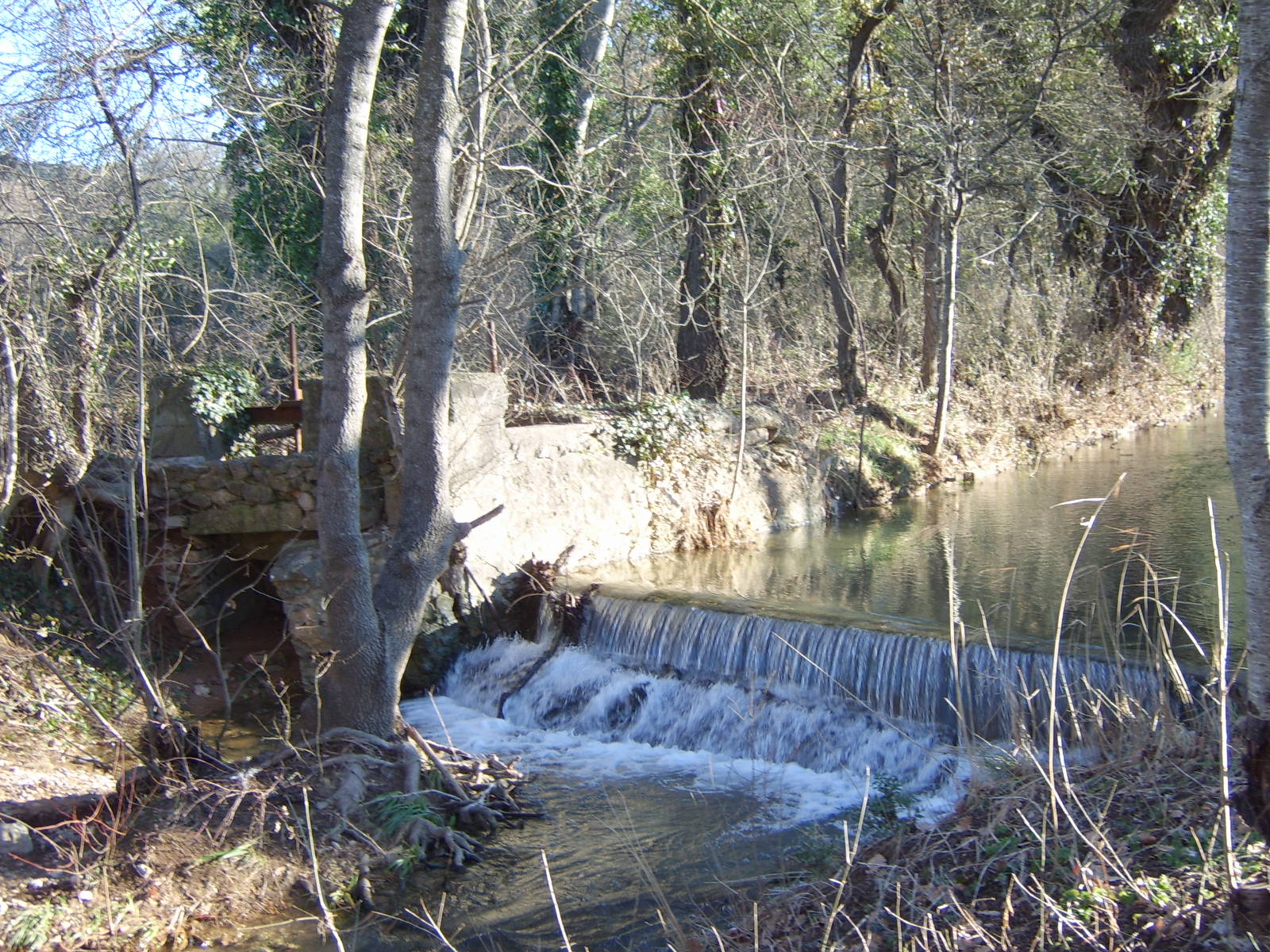 vannes du siphon du canal