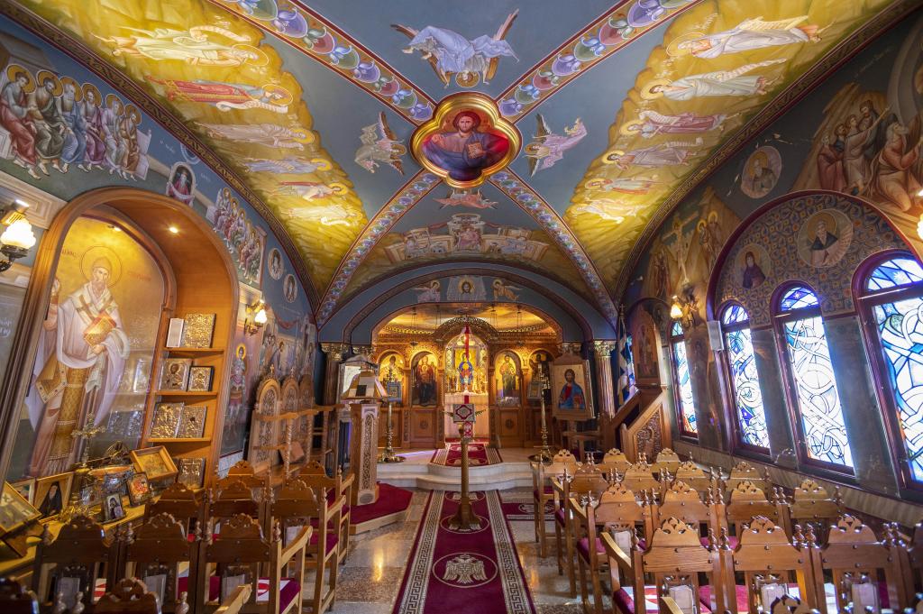 maison de villégiature (villa balnéaire), actuellement église d'orthodoxes grecs Saint Spyridon ou église orthodoxe grecque de Nice Côte d'Azur - Monaco