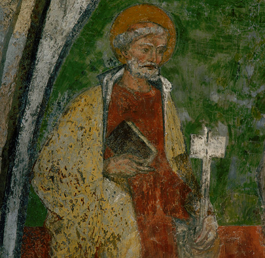peinture monumentale : Apôtres, Couronnement de la Vierge