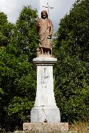 Statue de mission monumentale : saint Jean Baptiste