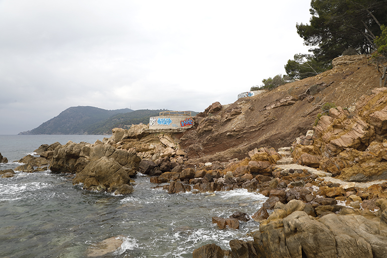 batterie de côte de Fabrégas ou de La Verne