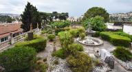 terrasse en terre-plein de la Villa L'Aigle d'Or
