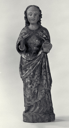 statue (statuette) : Sainte Lucie