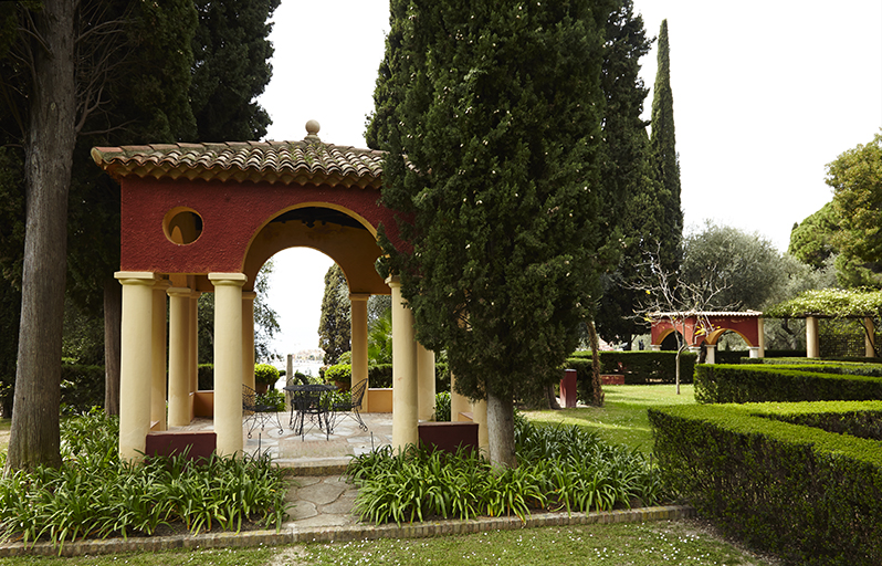 Le "casino" de Palladio et la "bella vista".