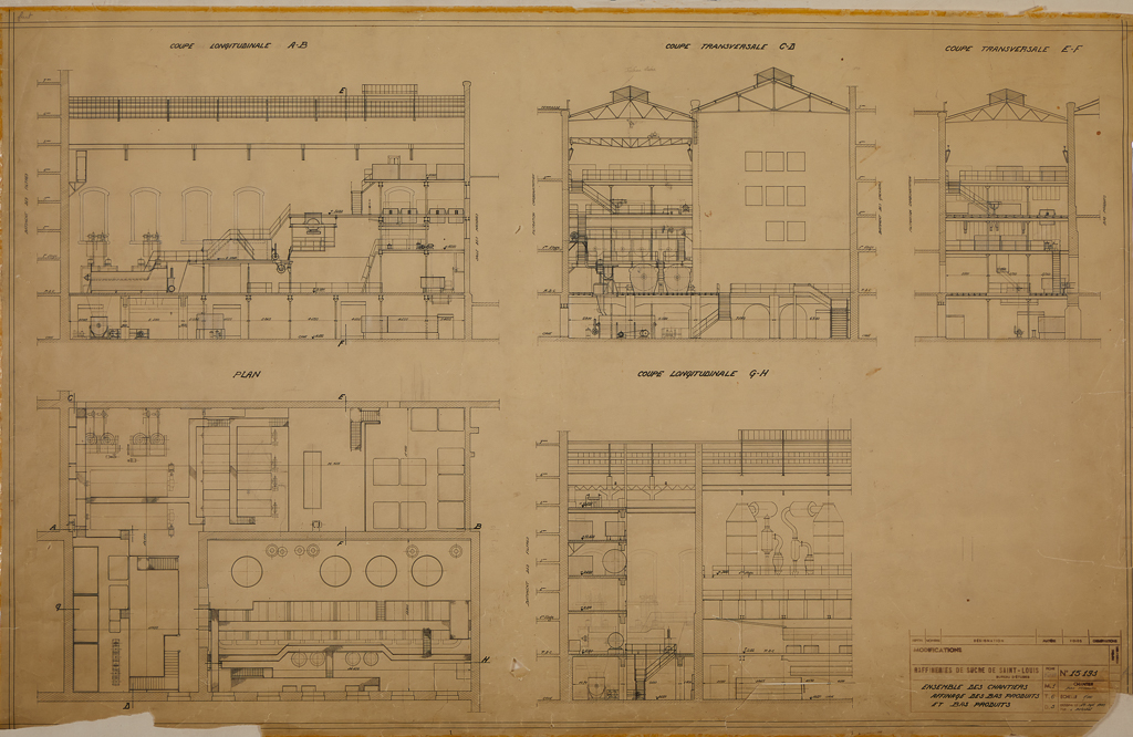 Raffinerie de sucre de Marseille dite société franco-belge (Zangroniz), puis Raffinerie de Saint-Louis - Emsens et Cie, puis Société Anonyme de la Raffinerie Saint-Louis puis Société Nouvelle des Raffineries de sucre de Saint-Louis, puis Société des Raffineries de Sucre de Saint-Louis, puis Générale sucrière (société des sucreries et raffineries Bouchon et Pajot, compagnie Nouvelle de sucreries réunies, Raffinerie Saint-Louis puis Saint-Louis Sucre puis Südzucker