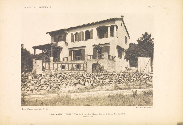 Maison de villégiature (villa balnéaire) dite Lou Caïre Poulit
