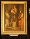tableau : Vierge à l'Enfant avec saint François et saint Jean l'Evangéliste dite Madone des harpies