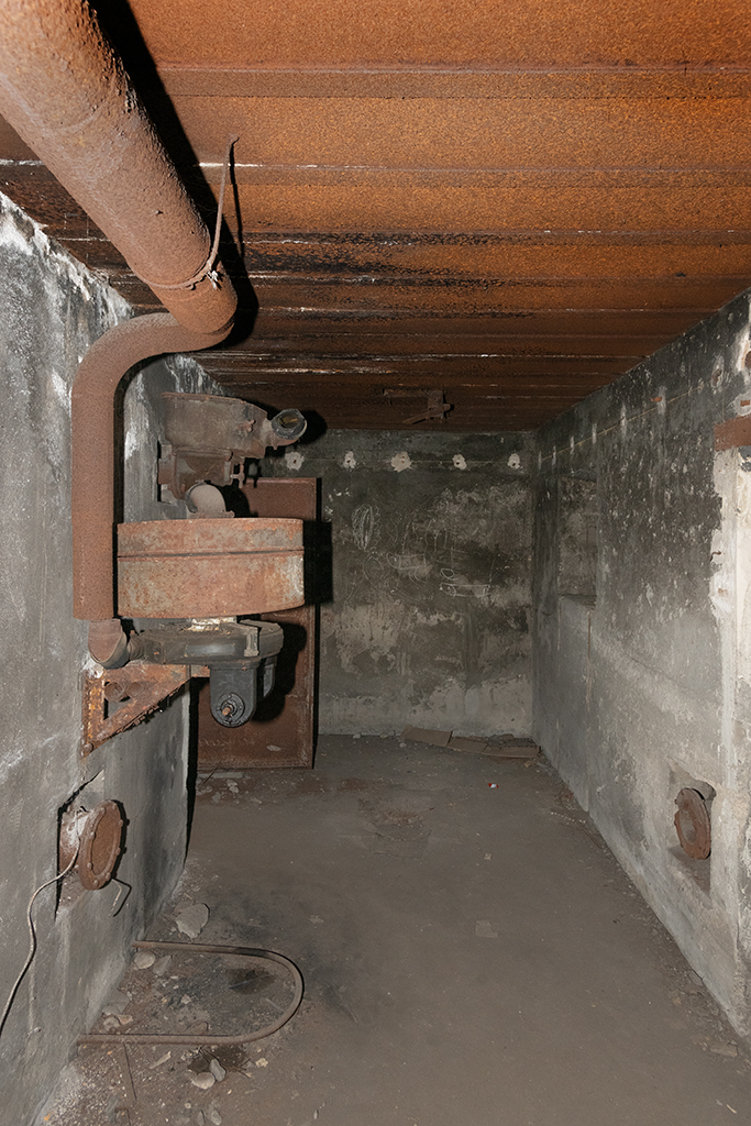 Marseille ville, casemate abri (type regelbau L423A) du lycée Saint-Charles, intérieur, 1ere salle