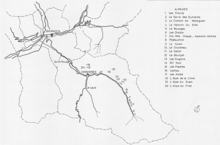 présentation de la commune de Cervières